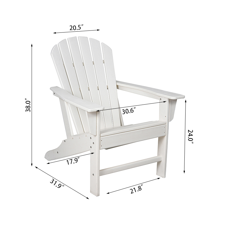 Högt ryggstöd Fix Adirondack stol