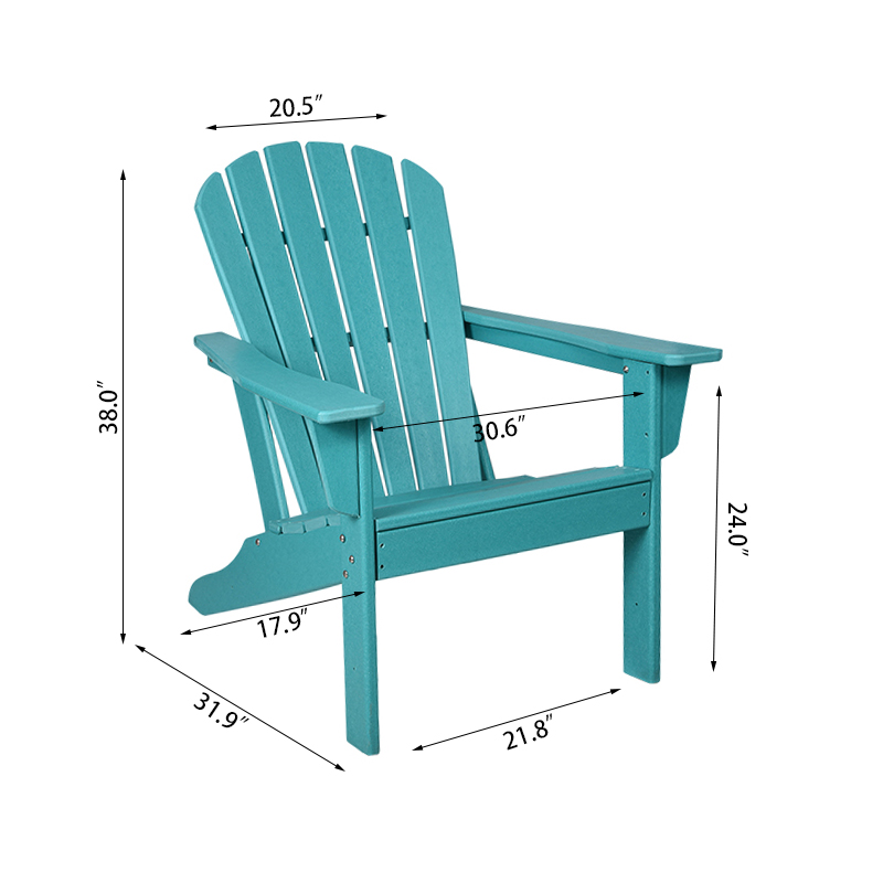 Högt ryggstöd Fix Adirondack stol