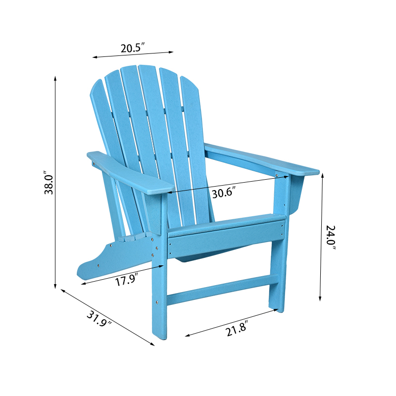 Högt ryggstöd Fix Adirondack stol