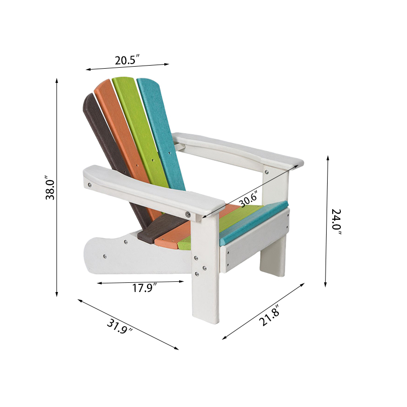 Fix Adirondack-stolar för barn